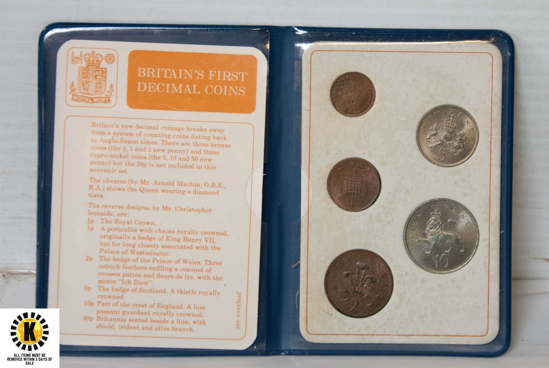 First Decimal 1968