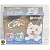 NEW CASE OF 12 CESAR INDIVIDUAL SERVINGS CANINE