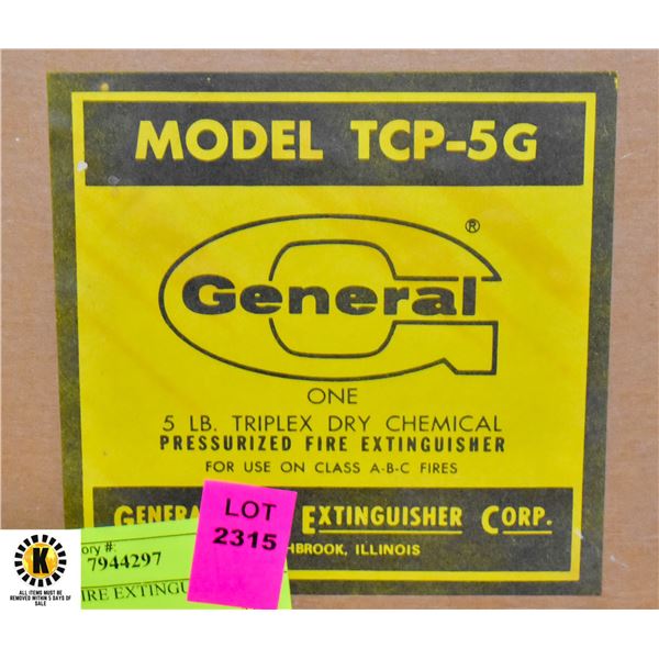 GENERAL FIRE EXTINGUISHER- TCP5G