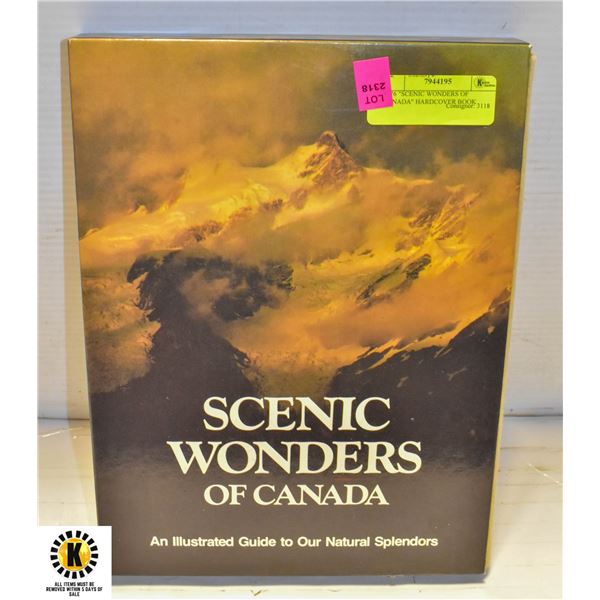 1976 "SCENIC WONDERS OF CANADA" HARDCOVER BOOK