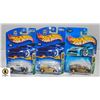 Image 1 : 3 NEW HOT WHEELS TREASURE HUNTS FROM 2003