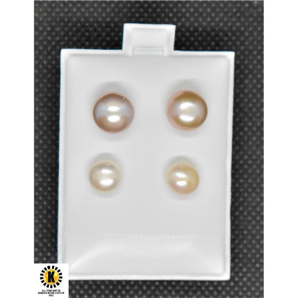 #210-NATURAL AKOYA PEARL STUD EARRING