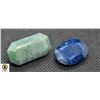 Image 1 : #102-GENUINE SAPPHIRE & EMERLAD GEMSTONE 66.5 CT