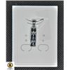 Image 1 : #268-NATURAL HEATED SAPPHIRE & WHITE TOPAZ PENDANT