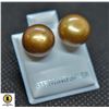 Image 1 : #218-NATURAL AKOYA PEARL STUD EARRING