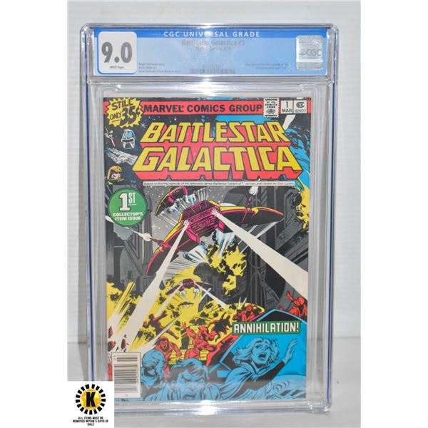 MARVEL BATTLESTAR GALACTICA #1 CGC COMIC