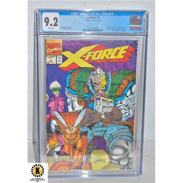 MARVEL X-FORCE #1 CGC COMIC BOOK