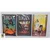 Image 1 : MARVEL LOGAN(WOLVERINE) #1-3 COMIC SET
