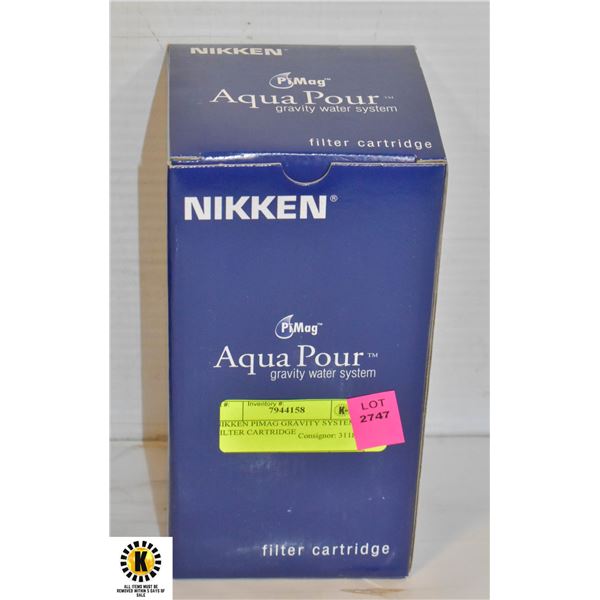 Nikken Filter NIKKEN PIMAG GRAVITY SYSTEM FILTER CARTRIDGE