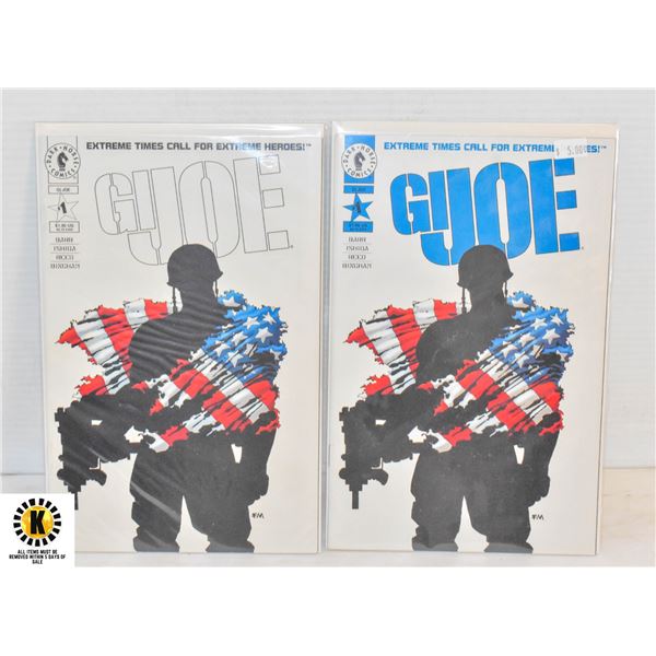 DARK HORSE GI JOE #1 COMIC LOT (1995)