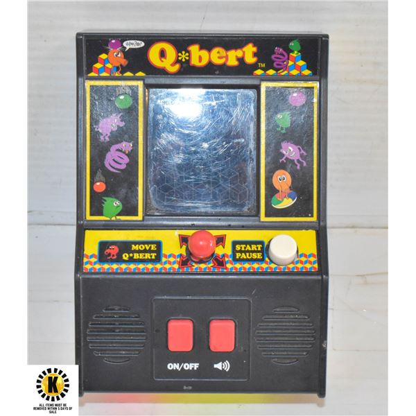 VINTAGE Q-BERT TABLE GAME