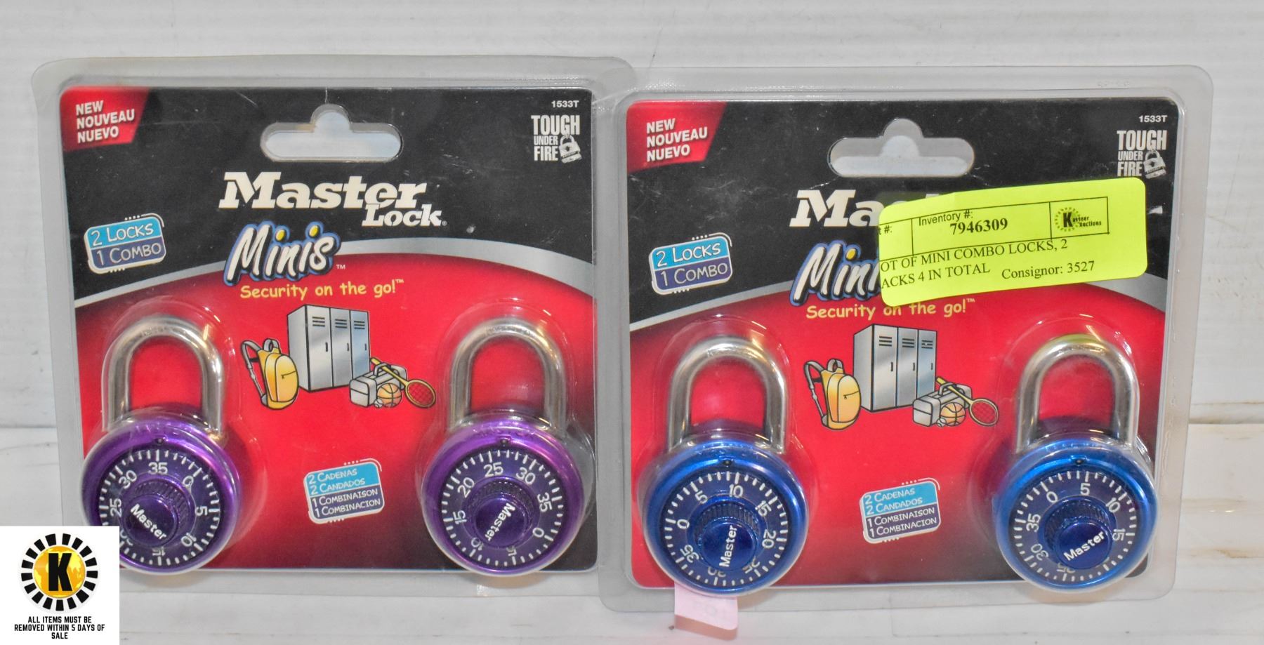Master Lock 1525 Combo Padlock - Robinson Steel Co