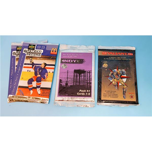LOT OF 4 FACTORY SEALED TRADING