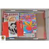 Image 1 : LOT OF 19 PLAYBOY ISSUES