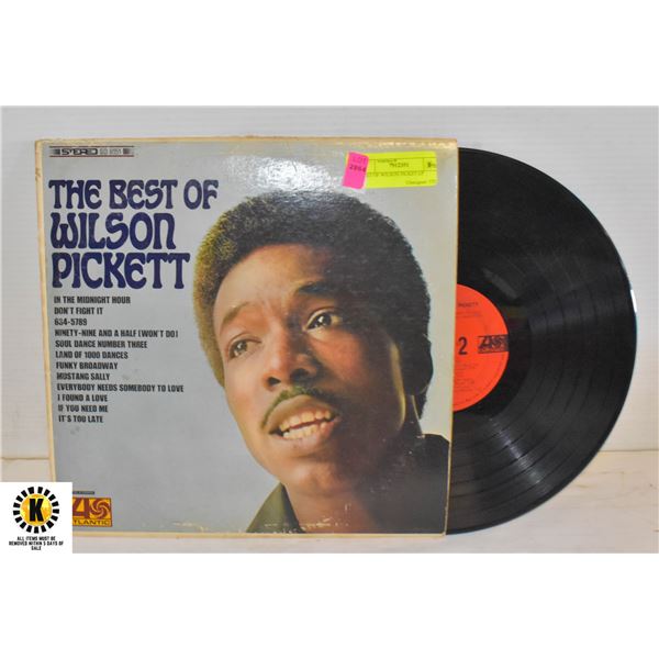 BEST OF WILSON PICKET LP