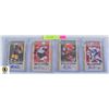 Image 1 : LOT OF 4 PARKHURST SIGNATURES AUTO CARDS