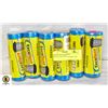 Image 1 : 6 ROLLS OF 30 GARBAGE BAGS,50 LITRE BAGS