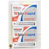 Image 1 : 2 PACKS OF 12 WHITE BOARD MARKER,RED