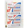 Image 1 : 2 PACKS OF 12 WHITE BOARD MARKER,BLACK
