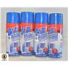 Image 1 : 4 CANS OF FOAMING GLASS CLEANER