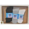 Image 1 : 3 PACKS OF DIABETICS SOCKS,9 PCS TOTAL