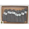 Image 1 : 7 PACKS OF 3 KIDS SOCKS,5-6 1/2 SIZE