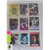 Image 1 : SHEET OF HOCKEY CARDS WITH SIGNATURES