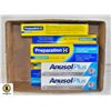 Image 1 : LOT OF 5 PREPARATION H AND 2 ANUSOL OINTMENT