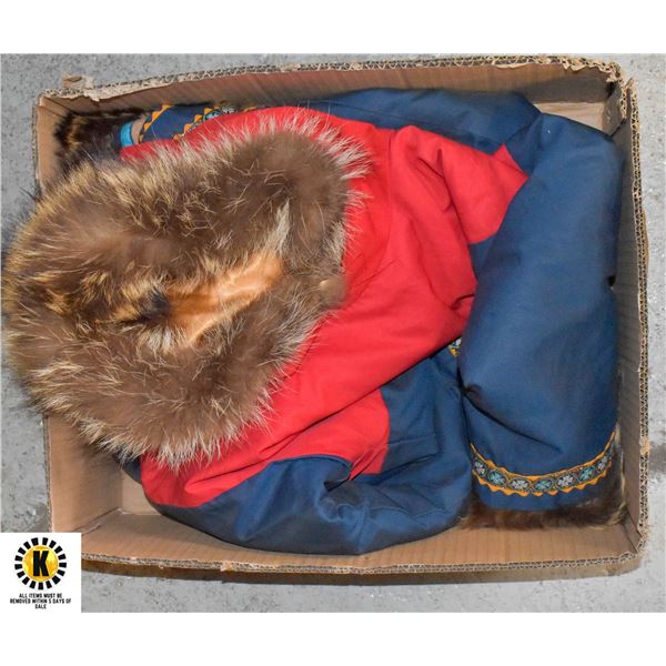 TRADITIONAL INUIT GIRL'S PARKA