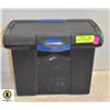Image 1 : RUBBERMAID PORTABLE FILING SYSTEM