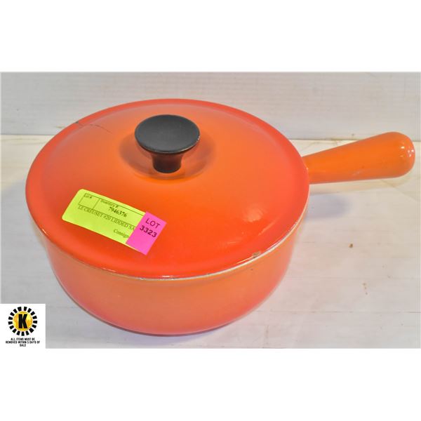 LE CREUSET #20 LIDDED SAUCEPAN