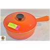 Image 1 : LE CREUSET #20 LIDDED SAUCEPAN