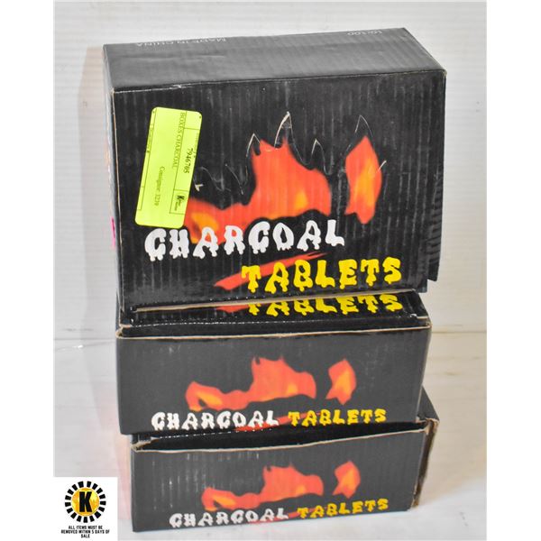 3 BOXES CHARCOAL