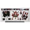 Image 1 : 3 NEW CAR DECALS, BEAR, BEAVER, SKULLS