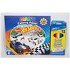 Image 1 : NEW GIANT HOT WHEELS COLORING POSTER WITH PENCIL