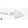 Image 1 : 925 WATER WAVE SILVER CHAIN WITH PRISM CHARM