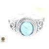 Image 1 : SAILIMUE STAINLESS STEEL TURQUOISE RING SIZE 9