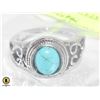 Image 1 : SAILIMUE STAINLESS STEEL TURQUOISE RING SIZE 9