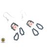 Image 1 : INDEGENOUS BEADED EARRINGS