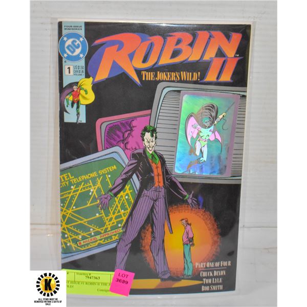 1ST ISSUE #1 ROBIN II THE JOKER'S WILD!