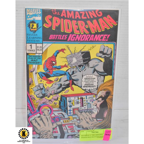 1ST ISSUE #1 THE AMAZING SPIDER-MAN BATTLES IGNORA