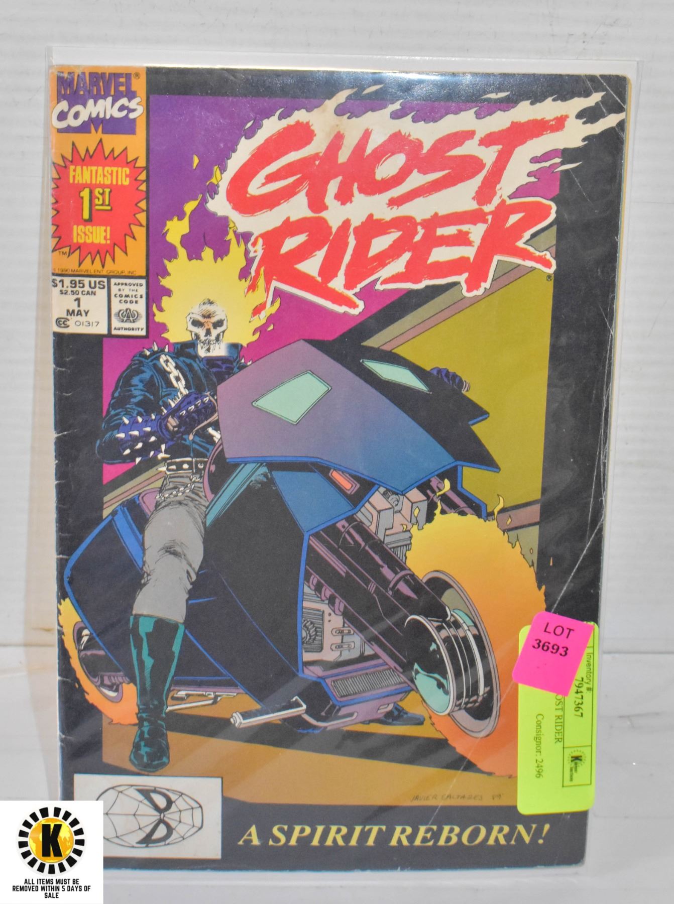 Ghost Rider First Issue 1ST ISSUE #1 GHOST RIDER