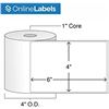 Image 2 : NEW CASE OF 11 ROLLS OF 250 4 X 6" PRINTER LABELS