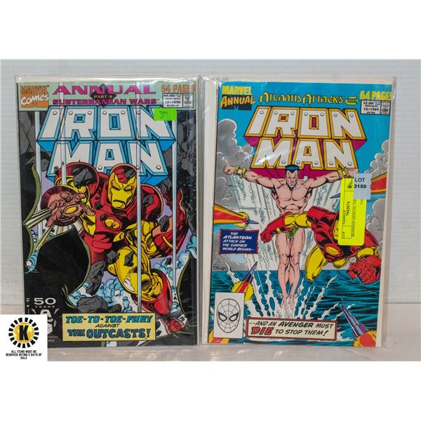 IRONMAN ANNUAL #10 & 12