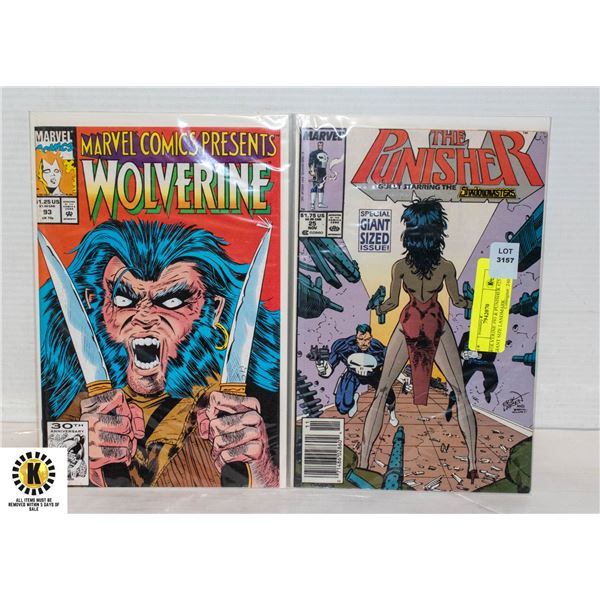 WOLVERINE #93 & PUNISHER #25 GIANT SIZE LANDMARK