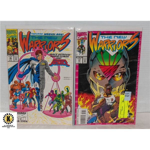 NEW WARRIORS #36 & 37