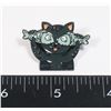 Image 1 : NEW CAT MAKING FISH FACES LAPEL PIN