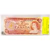 Image 2 : 1974 CANADIAN TWO DOLLAR BILL