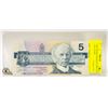 Image 1 : 1986 CANADA UNCIRCULATED FIVE DOLLAR BILL