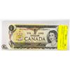 Image 1 : 1973 CANADA UNCIRCULATED ONE DOLLAR BILL